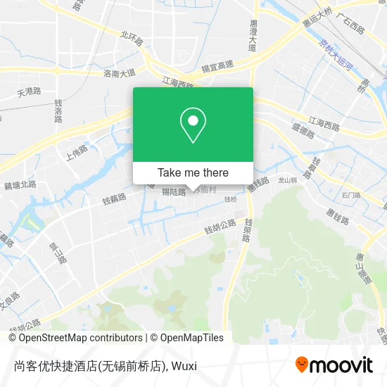 尚客优快捷酒店(无锡前桥店) map