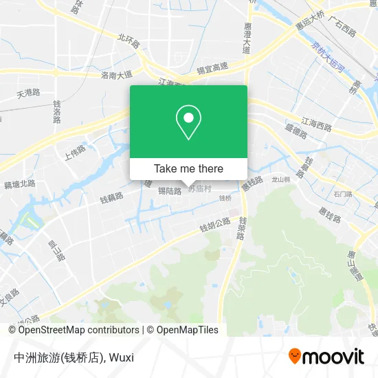 中洲旅游(钱桥店) map