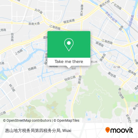 惠山地方税务局第四税务分局 map