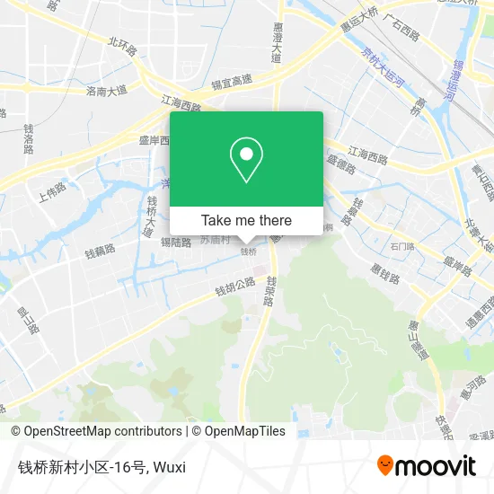 钱桥新村小区-16号 map