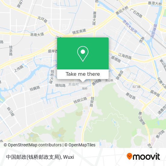 中国邮政(钱桥邮政支局) map