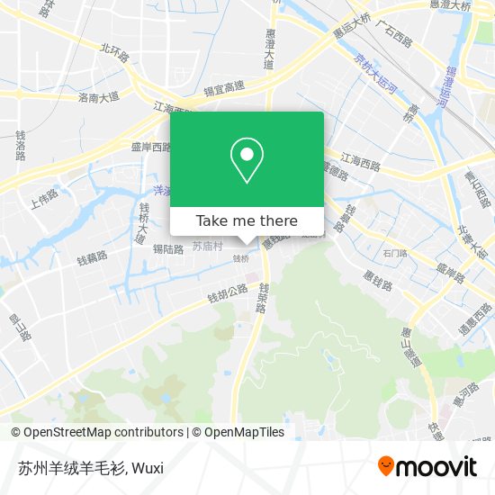 苏州羊绒羊毛衫 map