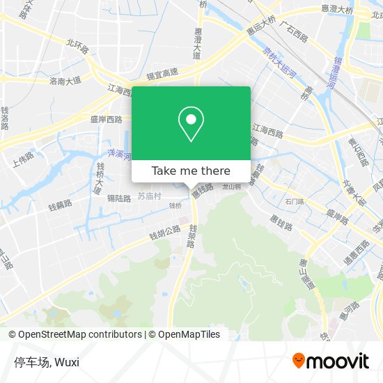 停车场 map
