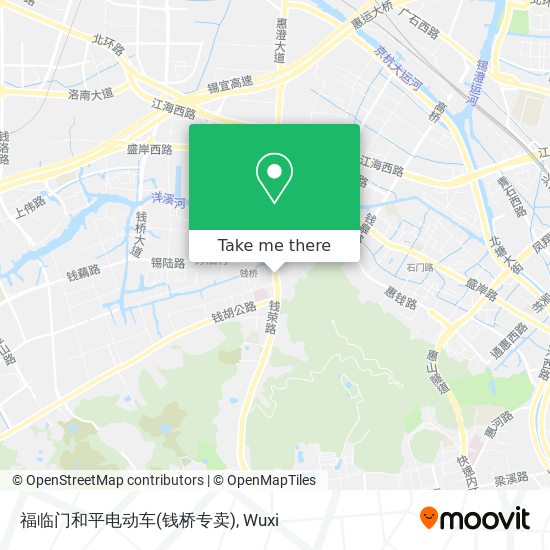 福临门和平电动车(钱桥专卖) map