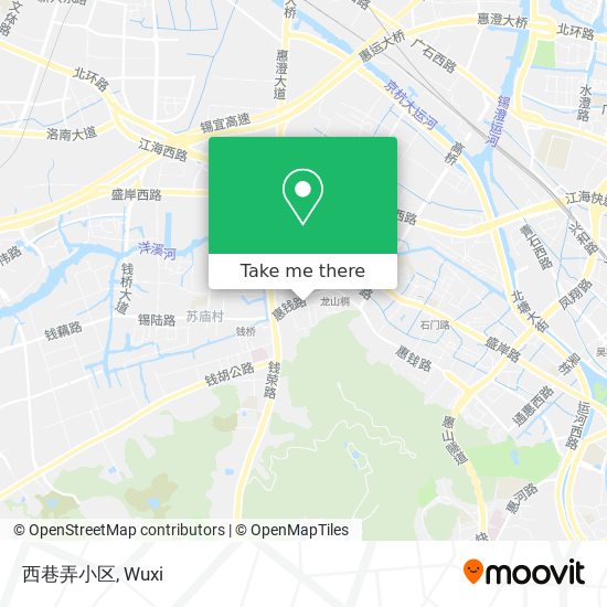 西巷弄小区 map