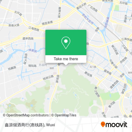 鑫源烟酒商行(惠钱路) map