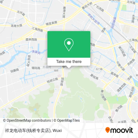 祥龙电动车(钱桥专卖店) map