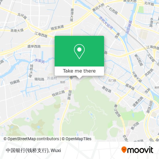 中国银行(钱桥支行) map
