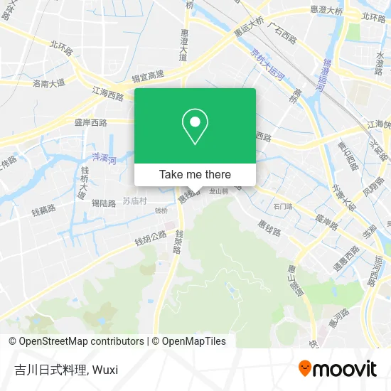 吉川日式料理 map