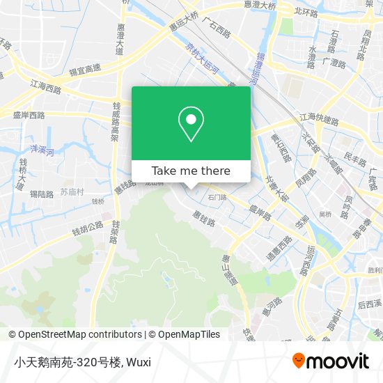 小天鹅南苑-320号楼 map
