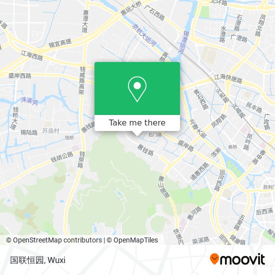 国联恒园 map