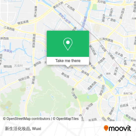 新生活化妆品 map