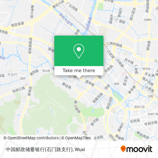 中国邮政储蓄银行(石门路支行) map