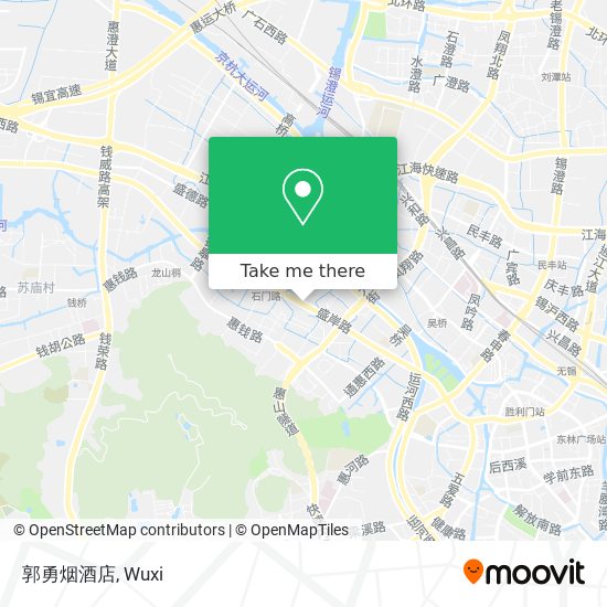 郭勇烟酒店 map