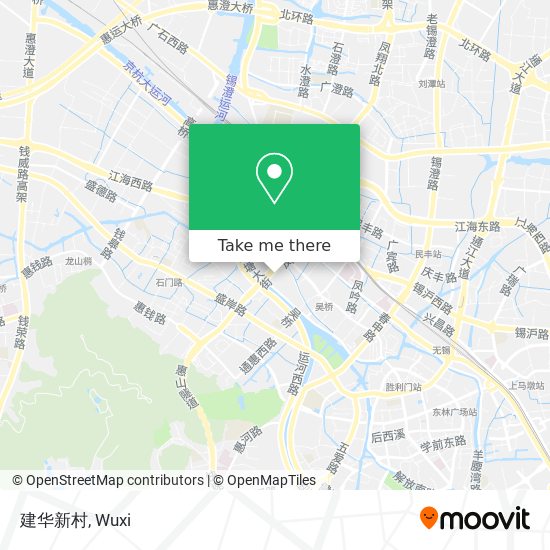 建华新村 map