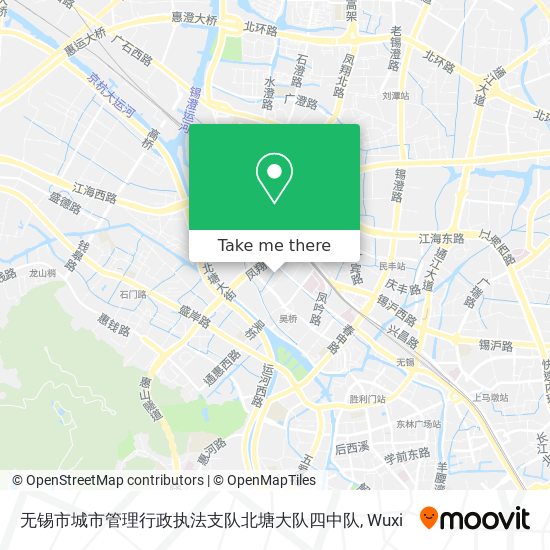 无锡市城市管理行政执法支队北塘大队四中队 map
