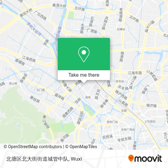 北塘区北大街街道城管中队 map