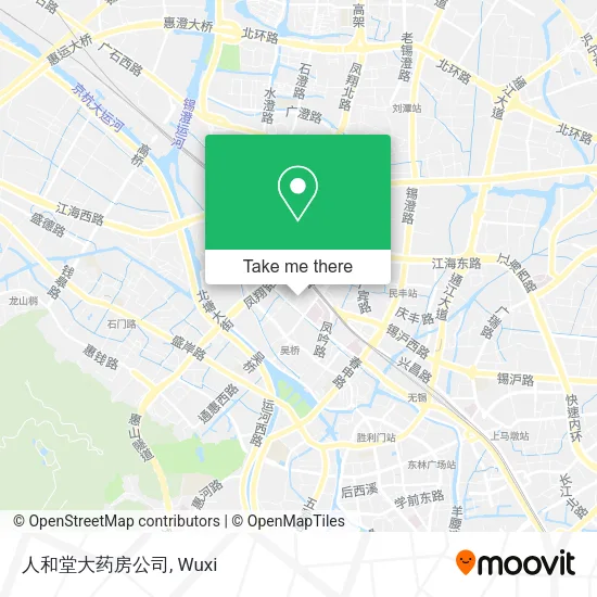 人和堂大药房公司 map
