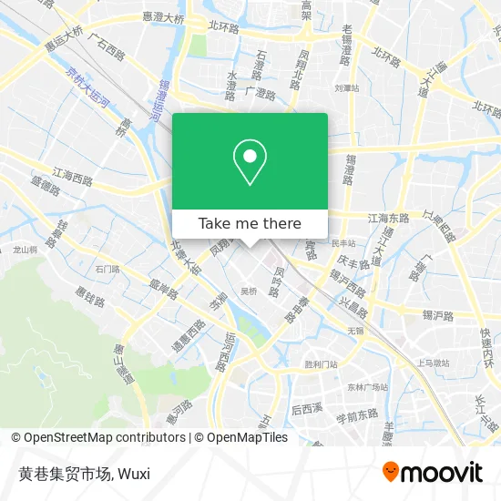 黄巷集贸市场 map