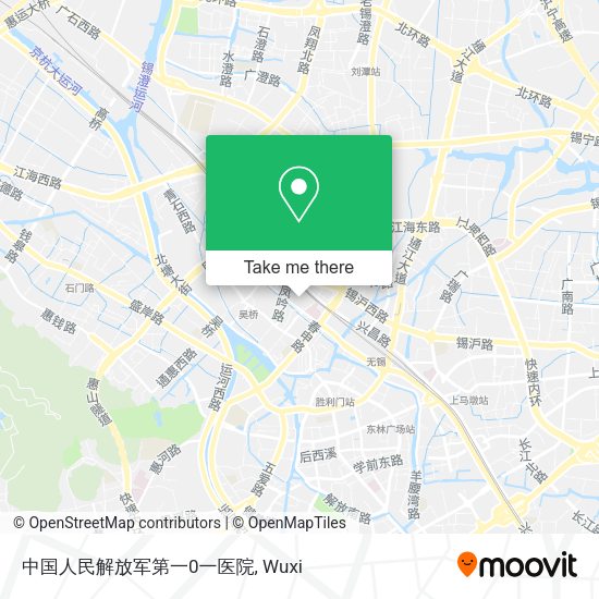 中国人民解放军第一0一医院 map