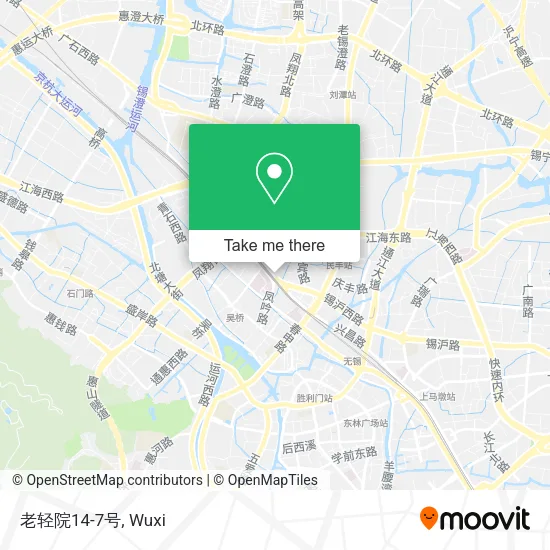 老轻院14-7号 map