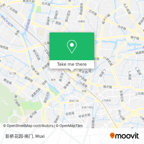 新桥花园-南门 map
