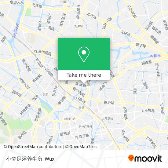 小梦足浴养生所 map