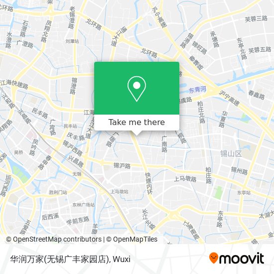 华润万家(无锡广丰家园店) map