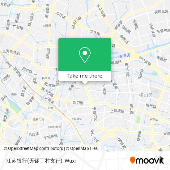 江苏银行(无锡丁村支行) map