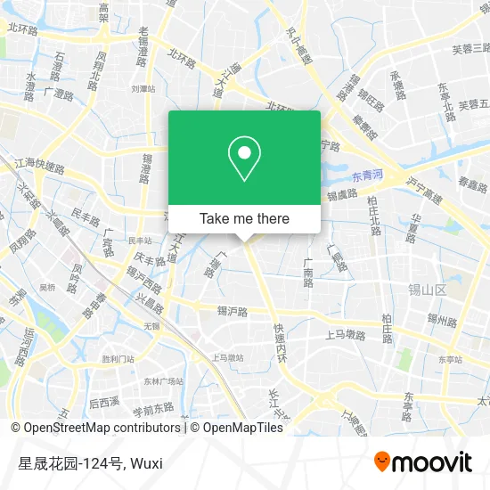 星晟花园-124号 map