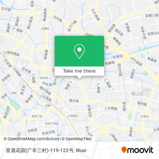 星晟花园(广丰三村)-119-122号 map