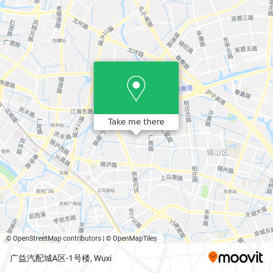 广益汽配城A区-1号楼 map