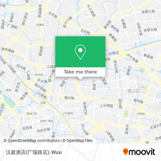 汉庭酒店(广瑞路店) map