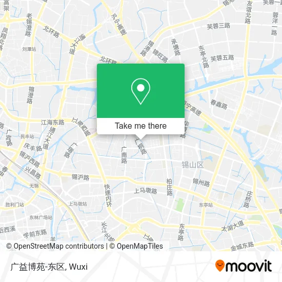 广益博苑-东区 map