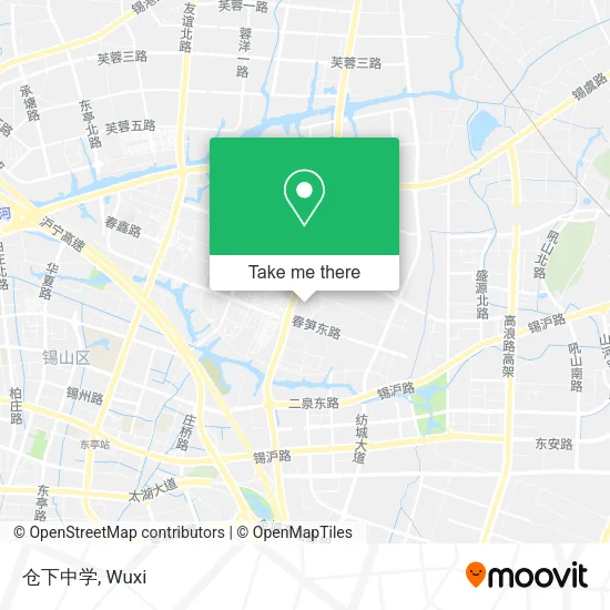 仓下中学 map