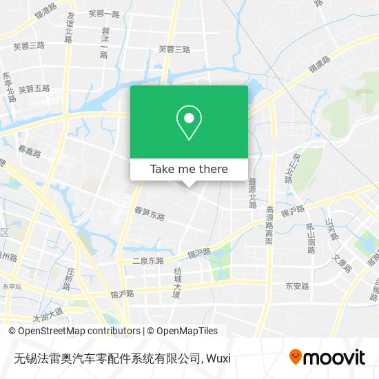 无锡法雷奥汽车零配件系统有限公司 map