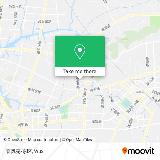 春风苑-东区 map