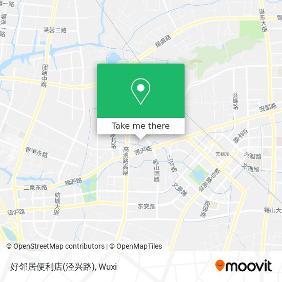 好邻居便利店(泾兴路) map