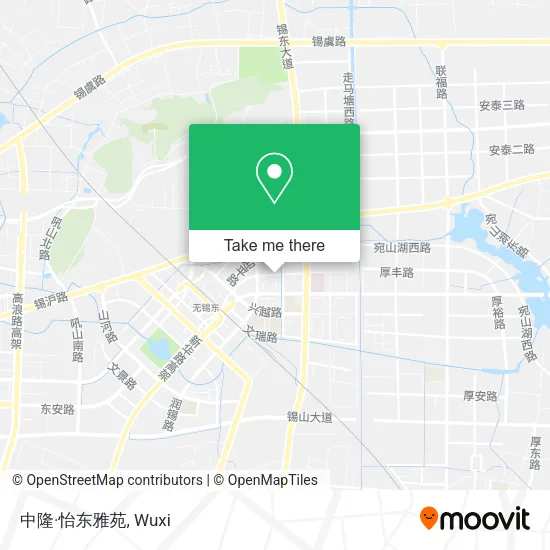 中隆·怡东雅苑 map