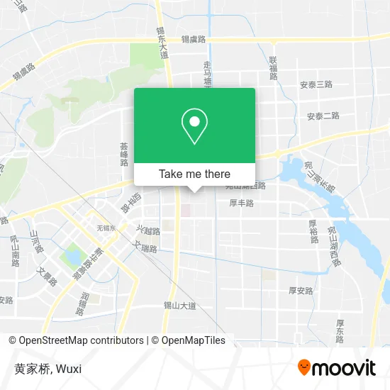 黄家桥 map