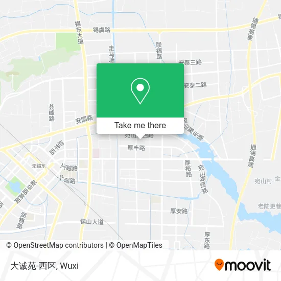 大诚苑-西区 map