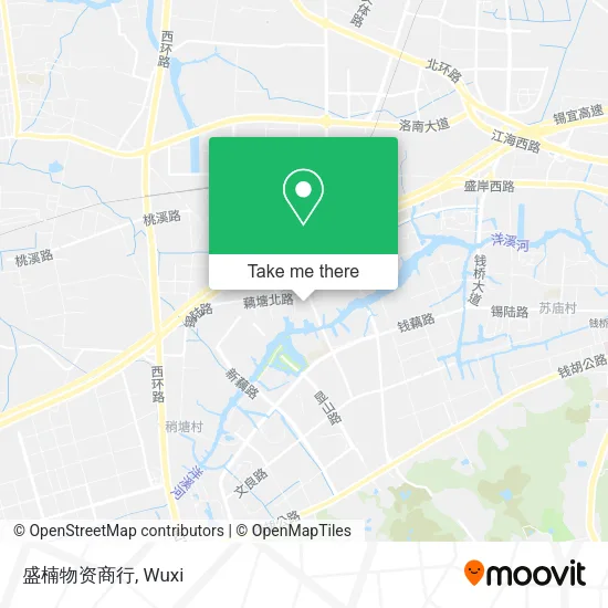 盛楠物资商行 map