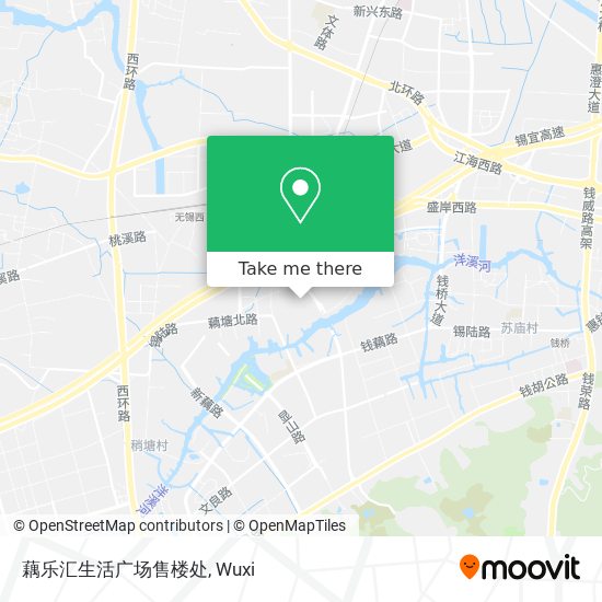 藕乐汇生活广场售楼处 map