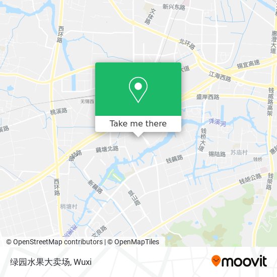 绿园水果大卖场 map