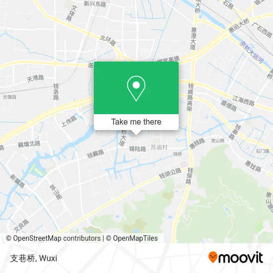 支巷桥 map