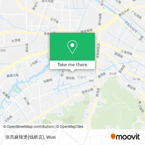 张亮麻辣烫(钱桥店) map