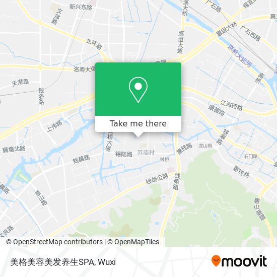 美格美容美发养生SPA map