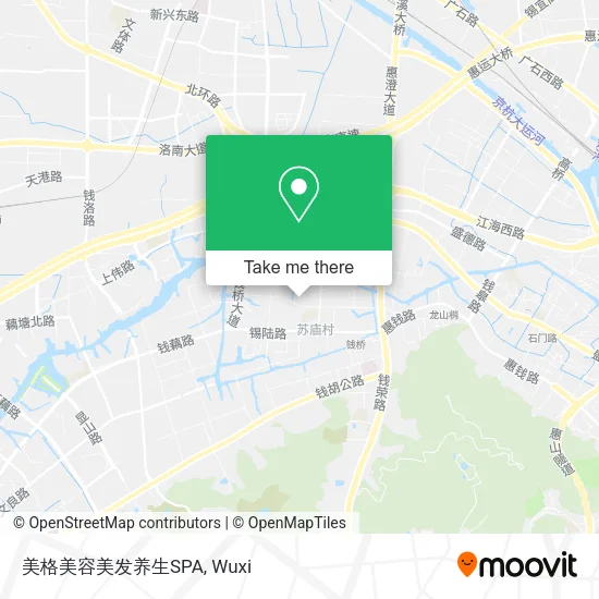 美格美容美发养生SPA map