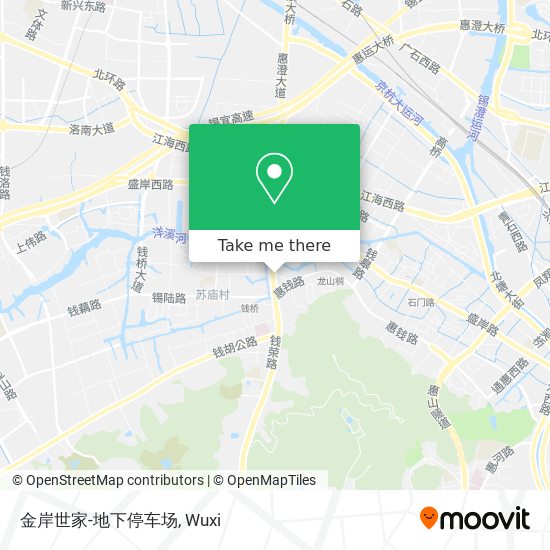 金岸世家-地下停车场 map