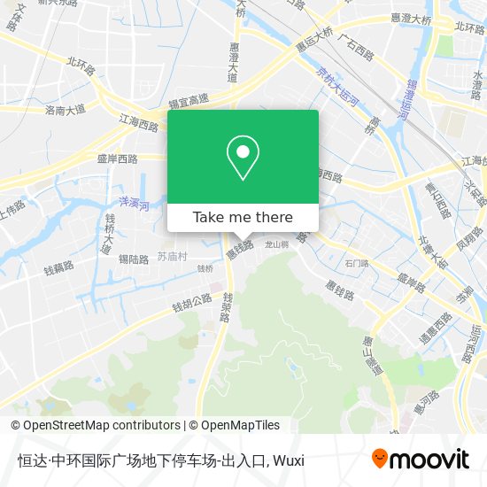 恒达·中环国际广场地下停车场-出入口 map